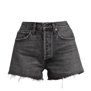 Agolde Dee Shorts in Vintage Washed Black
